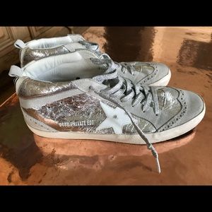 Mid star golden goose sneakers